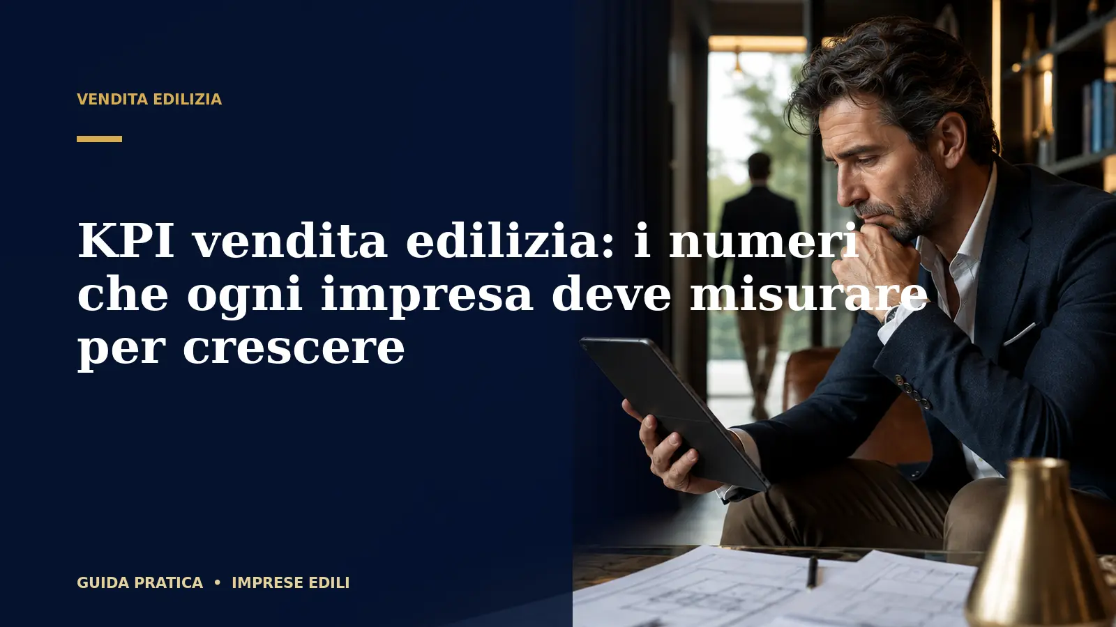 KPI vendita edilizia: i numeri che ogni impresa deve misurare per crescere
