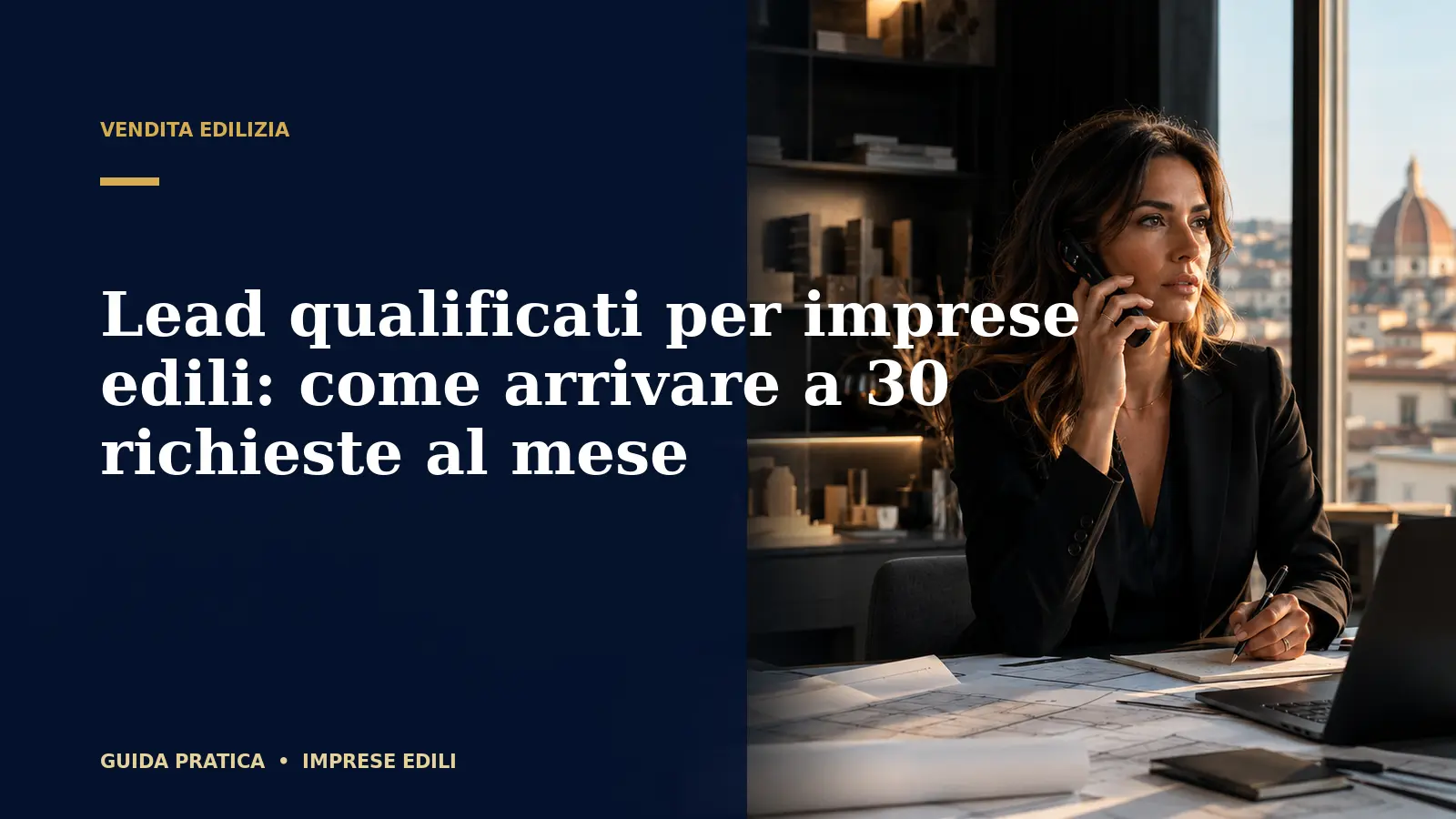 Lead qualificati per imprese edili: come arrivare a 30 richieste al mese