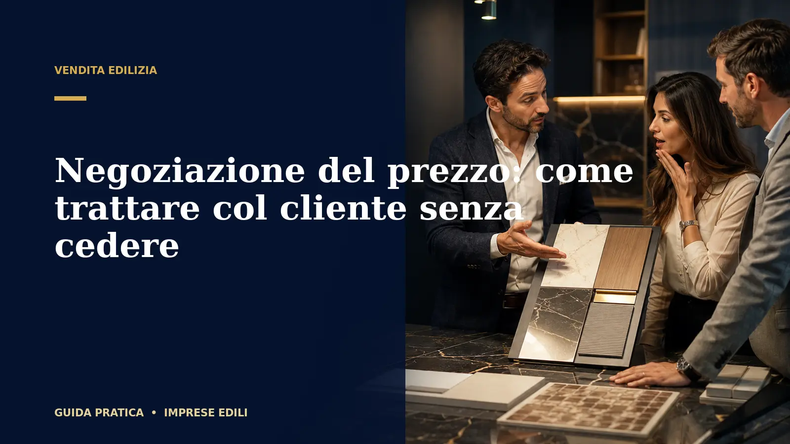Negoziazione del prezzo: come trattare col cliente senza cedere