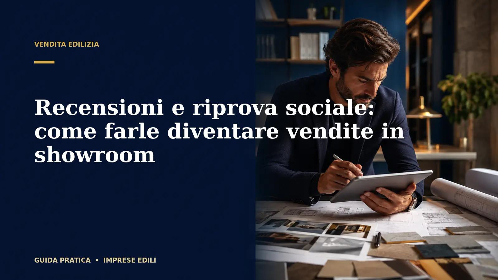 Recensioni e riprova sociale: come farle diventare vendite in showroom